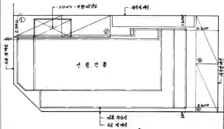 유풍빌라 배치도 이미지